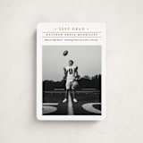 "Modern Grid" - Graduation Announcements in Golden by Erica Krystek - Front