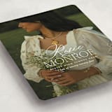 "Classic Allure" - Graduation Announcements in Cotton by Oscar and Emma - Karly Depew - Detail