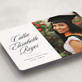 "Most Classic" - Graduation Announcements in Newspaper by Lea Delaveris - Detail