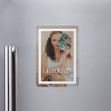 "framed graduate" - Graduation Announcements in Cloud by Eric Clegg - Magnet Front