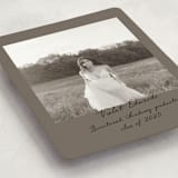 "Scrapbook" - Graduation Announcements in Earth by Sara Hicks Malone - Detail