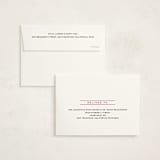 "Team Grad" - Graduation Announcements in Cherry by Louise Kay - FREE Recipient Addressing