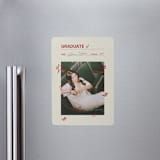 "Checklist Complete" - Graduation Announcements in Parchment by Zove Ahhh - Magnet Front