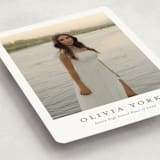 "archive" - Graduation Announcements in Snow by Sarah Curry - Detail