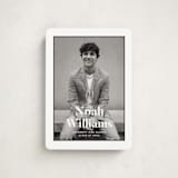 "Maple" - Graduation Announcements in Tuxedo by Annie Shapiro - Front