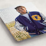 "Strength" - Graduation Announcements in Snow by Sarah Curry - Detail