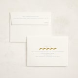 "wavy frame" - Graduation Announcements in Aqua by Baumbirdy - FREE Recipient Addressing