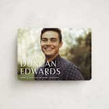 "Classic" - Graduation Announcements in Cloud by Sara Hicks Malone - Front