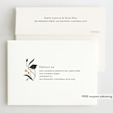 "Grad Florals" - Graduation Announcements in Cream by Morgan Ramberg - FREE Recipient Addressing