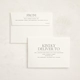 "Modern Crest" - Graduation Announcements in Clouds by Owl and Toad - FREE Recipient Addressing