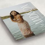 "Pillar" - Graduation Announcements in Snow by Owl and Toad - Detail