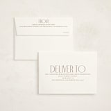 "Pillar" - Graduation Announcements in Snow by Owl and Toad - FREE Recipient Addressing