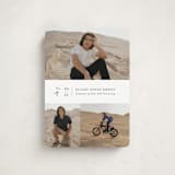 "Grad Trio" - Graduation Announcements in Snow by Nicoletta Savod - Front