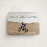 "Simply" - Graduation Announcements in Chocolate by Lisa Assenmacher - Front