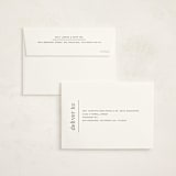 "Margins" - Graduation Announcements in Onyx by Pixel and Hank - FREE Recipient Addressing