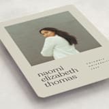 "Minimal Modern" - Graduation Announcements in Sand by JoAnn Jinks - Detail