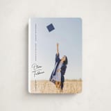 "Lift Off" - Graduation Announcements in Ink by Paper Raven Co. - Front