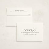 "Class" - Graduation Announcements in Charcoal by Nicole Walsh - FREE Recipient Addressing