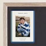 "Wide Frame" - Graduation Announcements in Ocean by Kelly Watkins - Magnet Front
