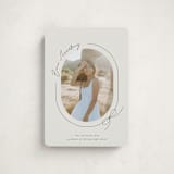 "Etna" - Graduation Announcements in Latte by Blustery August - Front