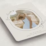 "Etna" - Graduation Announcements in Latte by Blustery August - Detail