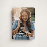 "With a flourish" - Graduation Announcements in Salt by Lea Delaveris - Front
