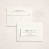 "Classy Graduate" - Graduation Announcements in Salt by Stephanie Hawkes - FREE Recipient Addressing
