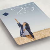 "Corner Year" - Graduation Announcements in Snow by Jackie Crawford - Detail