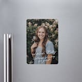 "Diary" - Graduation Announcements in Porcelain by Sara Hicks Malone - Magnet Front