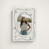 "swirl" - Graduation Announcements in Ash by Kelly Watkins - Front