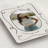 "swirl" - Graduation Announcements in Ash by Kelly Watkins - Detail