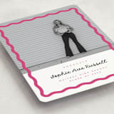 "wavy border" - Graduation Announcements in Bubblegum by Emily Sabol Goss - Detail