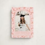 "Pink Graduation Announcement" - Graduation Announcements in Petal by Aubrey Fairchild - Front