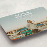 "Handwritten Stack" - Graduation Announcements in Snow by Stephanie Heinrich Godbout - Detail