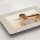 "Grad Signature" - Graduation Announcements in Sandstone by Stacy Maalouf - Detail