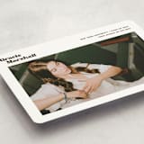 "Vinyl" - Graduation Announcements in Espresso by Megan Davis - Detail