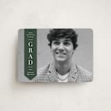 "Classic Sash" - Graduation Announcements in Pine by Lauren Chism - Front