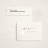 "Contemplate" - Graduation Announcements in Snowberry by Pixel and Hank - FREE Recipient Addressing