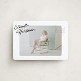 "Jot" - Graduation Announcements in Snow by Pixel and Hank - Front