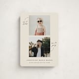 "Simple Timeline" - Graduation Announcements in Classic Black by Ashley DeMeyere - Front