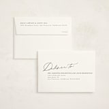 "Minimal Script" - Graduation Announcements in Obsidian by Kamala Nahas - FREE Recipient Addressing