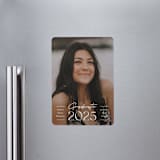 "Details" - Graduation Announcements in Cloud by Susan Asbill - Magnet Front