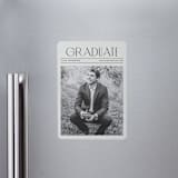 "newspaper" - Graduation Announcements in Newsprint by Kaydi Bishop - Magnet Front