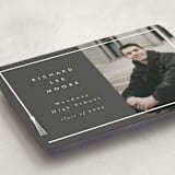 "Tassel Framed" - Graduation Announcements in Charcoal by AK Graphics - Detail