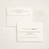 "Tassel Scallop" - Graduation Announcements in Snow by Susan Zinader - FREE Recipient Addressing