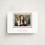 "Charm" - Graduation Announcements in Peony by Sara Hicks Malone - Front