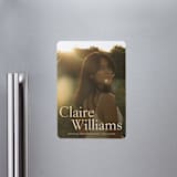 "California" - Graduation Announcements in Milk by Ani Somi - Magnet Front