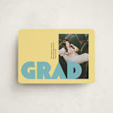"Bold Baddie" - Graduation Announcements in Legal Pad by Claire - Front