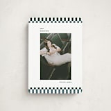 "Checked Out" - Graduation Announcements in Pine by Rachel Cassel - Front