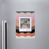 "colorwave" - Graduation Announcements in Sunset by Lori Wemple - Magnet Front